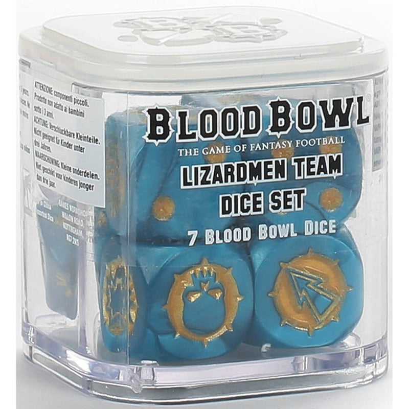 Blood Bowl Dice - Lizardmen ( 200-64-N ) - Used