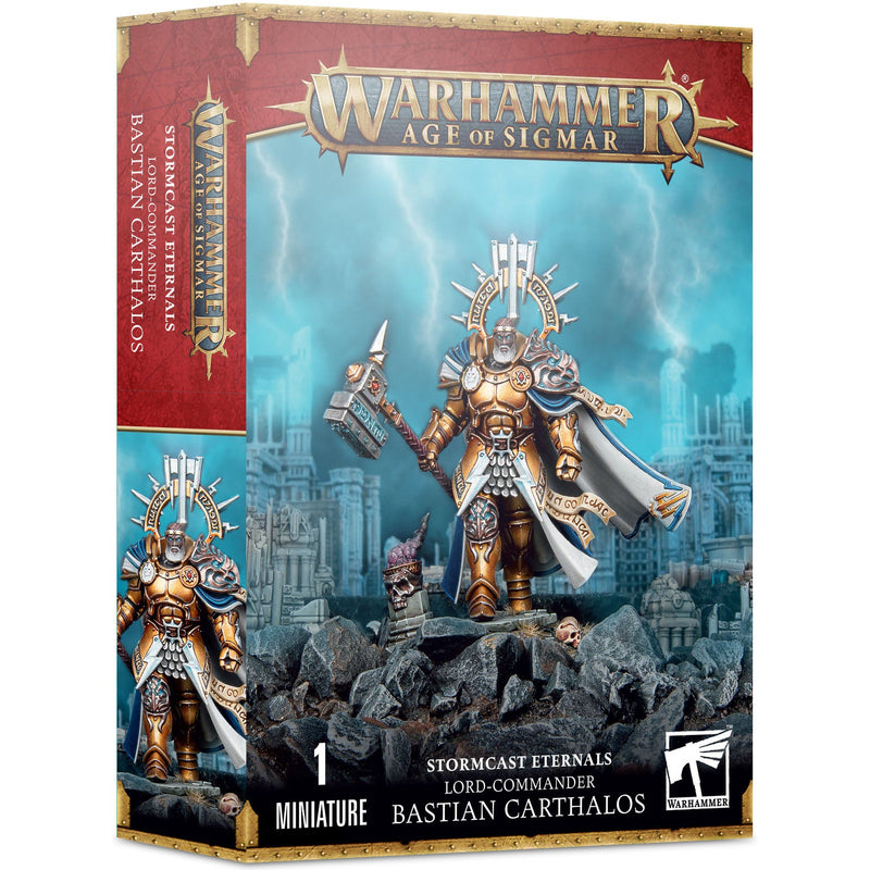 Stormcast Eternals Lord-Commander Bastian Carthalos ( 96-52 ) - Used