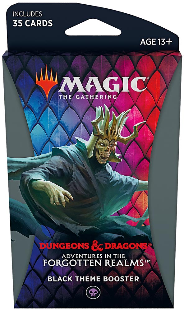 Adventures in the Forgotten Realms Theme Booster - Black