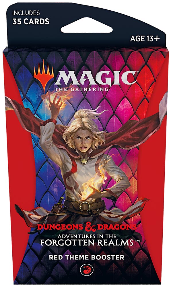 Adventures in the Forgotten Realms Theme Booster - Red