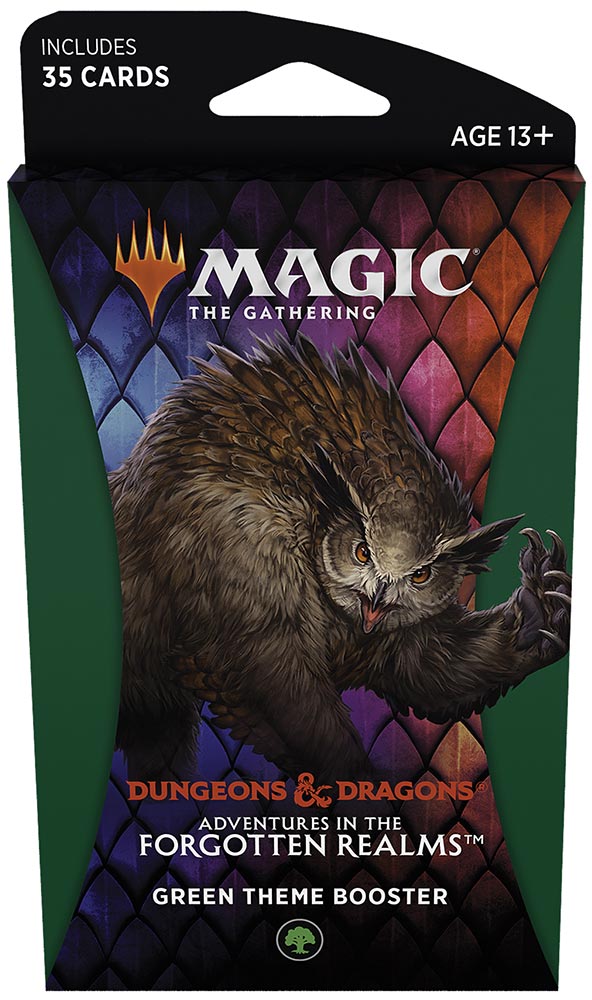 Adventures in the Forgotten Realms Theme Booster - Green