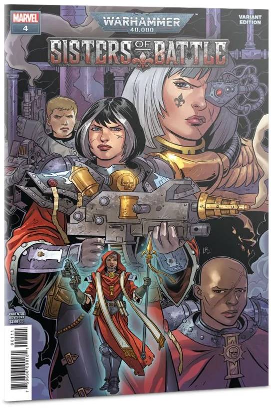 Marvel: Warhammer 40k Sisters of Battle Comic Issues V4