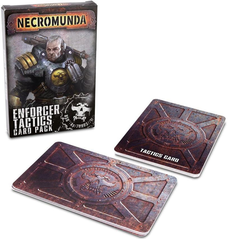 Necromunda Cards - Enforcer Tactics ( 300-42-N ) - Used