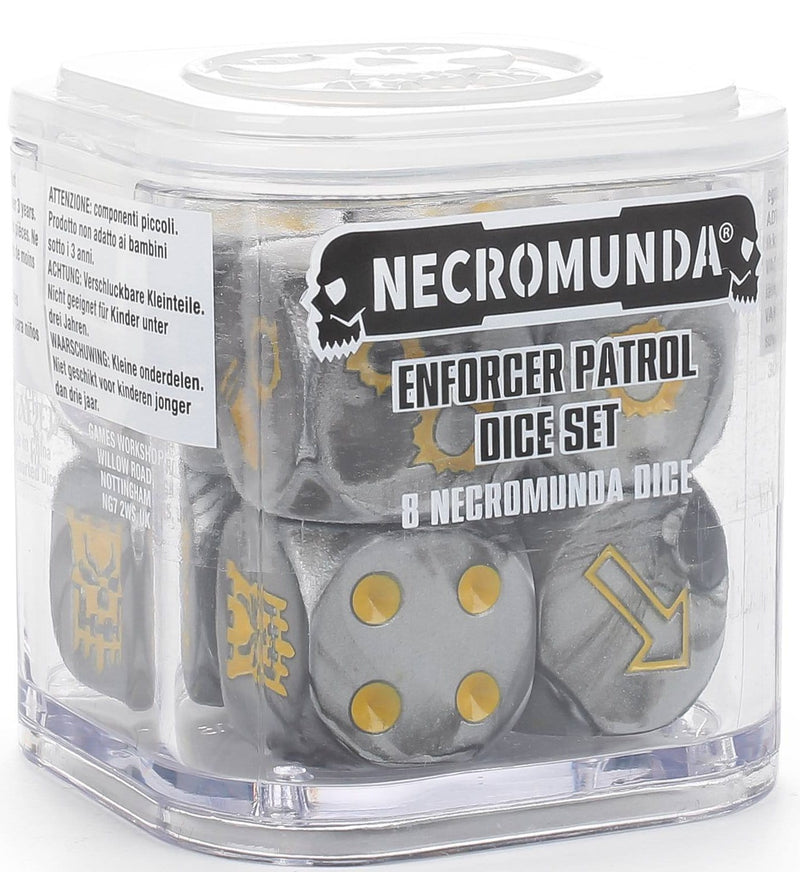 Necromunda Gang Dice - Enforcer Patrol ( 300-39-N ) - Used