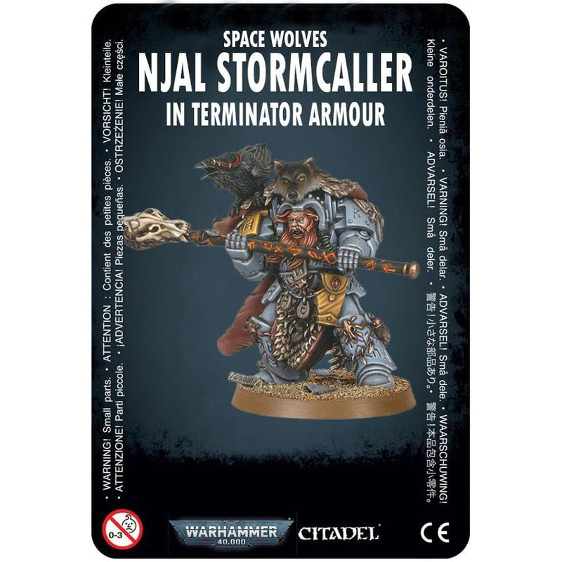 Space Wolves Njal Stormcaller in Terminator Armour ( 53-61-W )