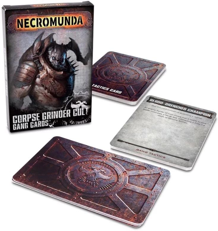 Necromunda Cards - Corpse Grinder Cult ( 300-51-N ) - Used