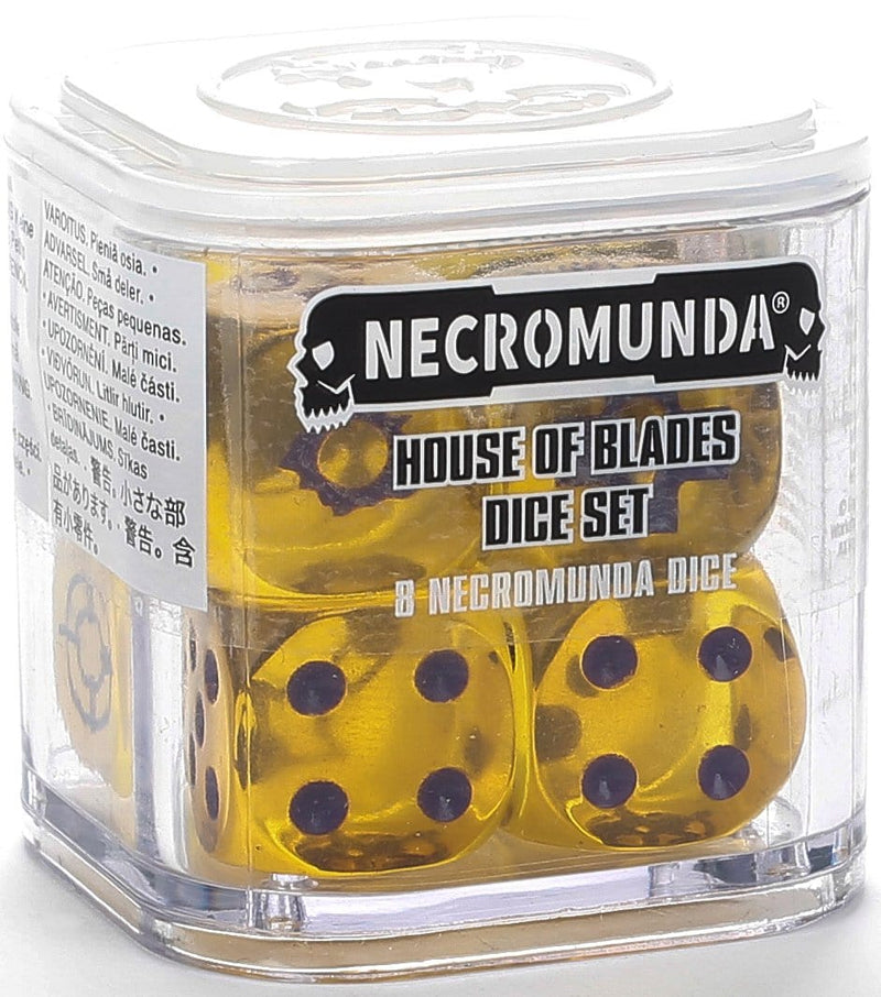 Necromunda Dice - House of Blades ( 300-02-N ) - Used