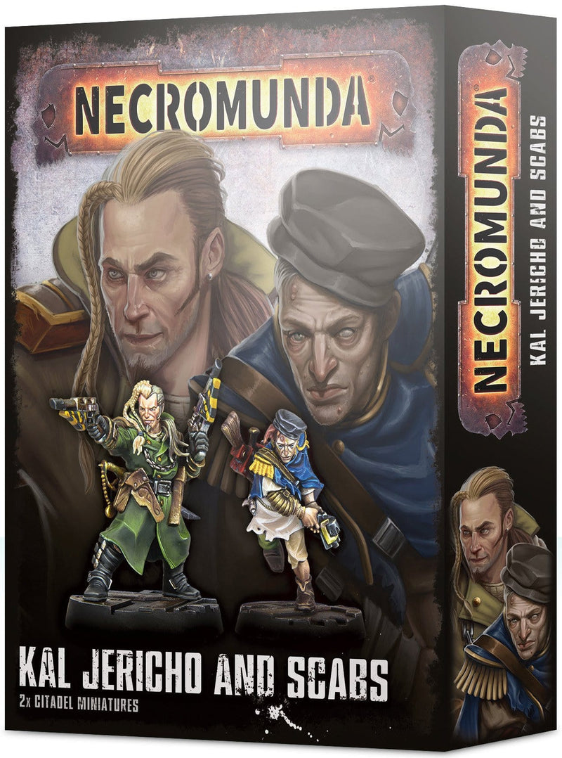 Necromunda - Kal Jericho & Scabs ( 300-38 ) - Used