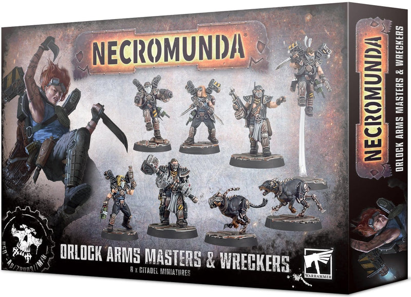 Necromunda Gang - Orlock Arms Masters and Wreckers ( 300-70 ) - Used