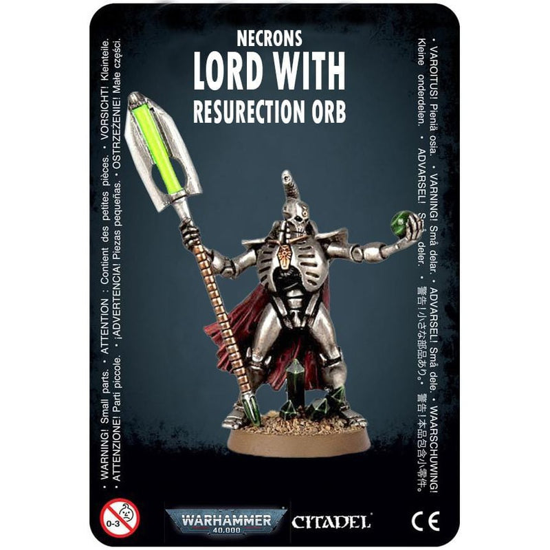 Necrons Lord and Resurrection Orb ( 49-61-N )