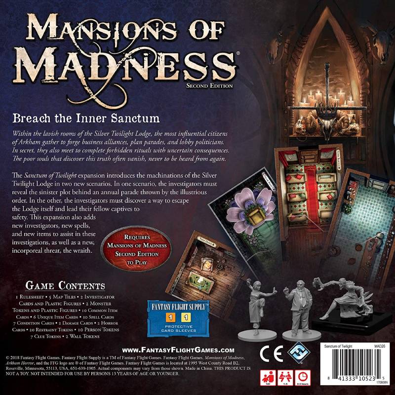 Mansions of Madness - Sanctum of Twilight Expansion