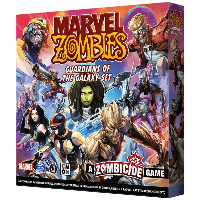 Zombicide Marvel Zombies: Guardians of the Galaxy Set