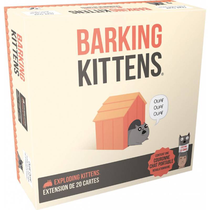 Exploding Kittens - Barking Kittens Expansion Pack