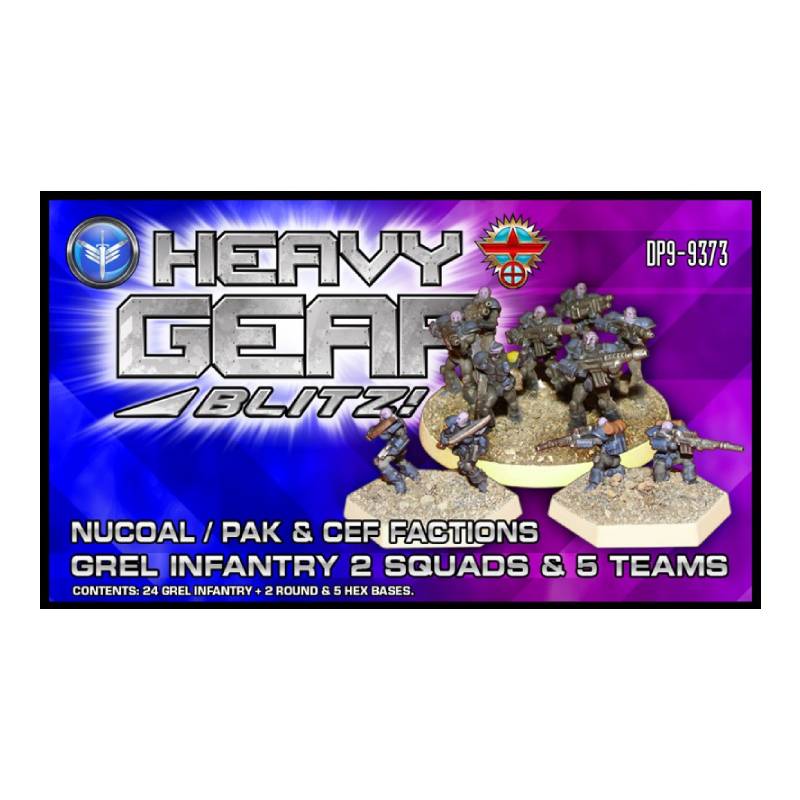 New GREL Infantry 2 Squads And 5 Teams Pack