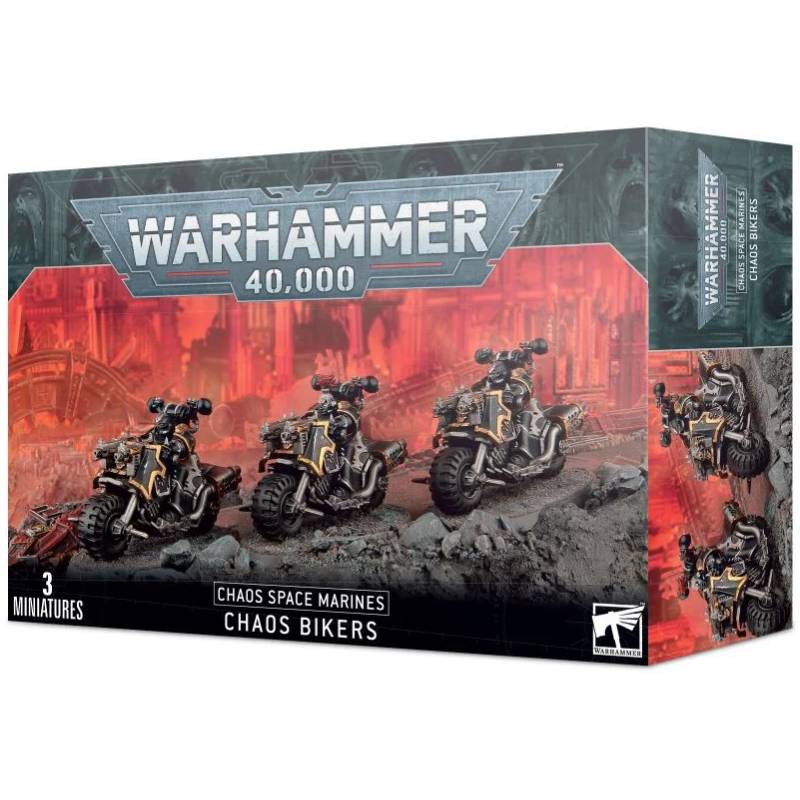 Chaos Space Marines Bikers ( 43-08 )