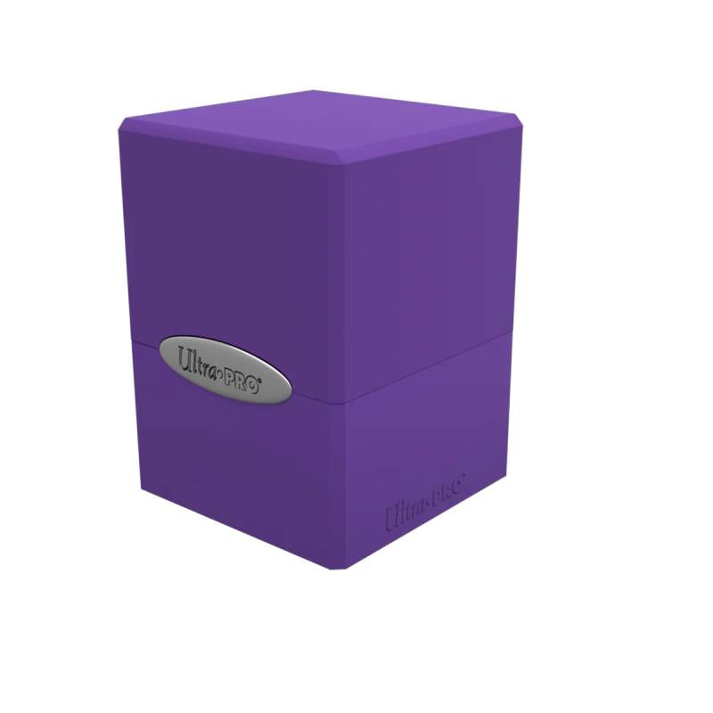 Deck Box: Royal Purple Satin Cube (100ct)