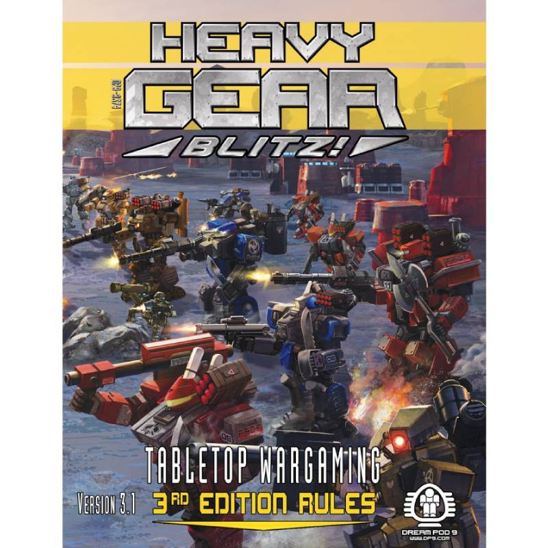 Heavy Gear Blitz! Tabletop Wargaming - 3rd Edition Rules - Version 3.1