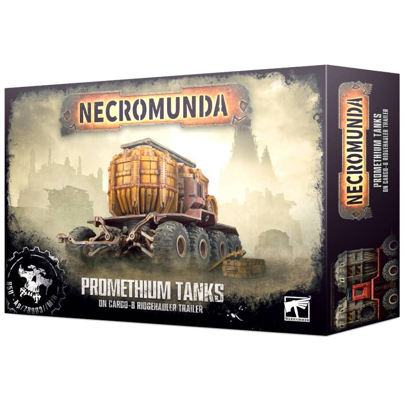 Necromunda - Promethium Tanks on Gargo-8 Trailer (301-12)
