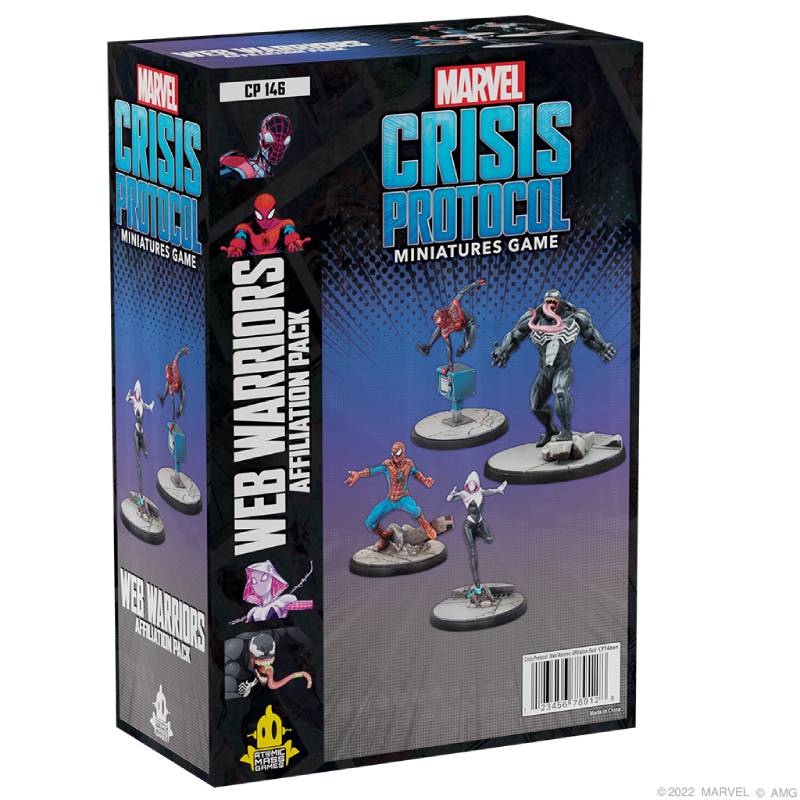 Marvel Crisis Protocol - Web Warriors Affiliation Pack ( CP146 )