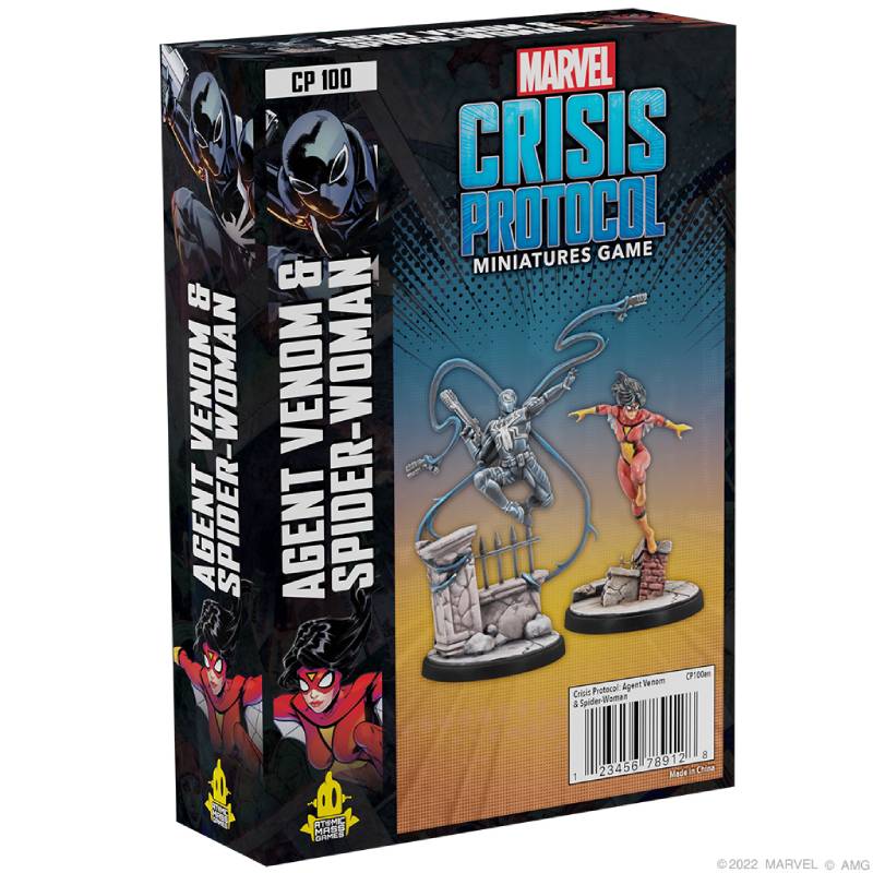 Marvel Crisis Protocol - Agent Venom & Spider-Woman Character Pack ( CP100 )