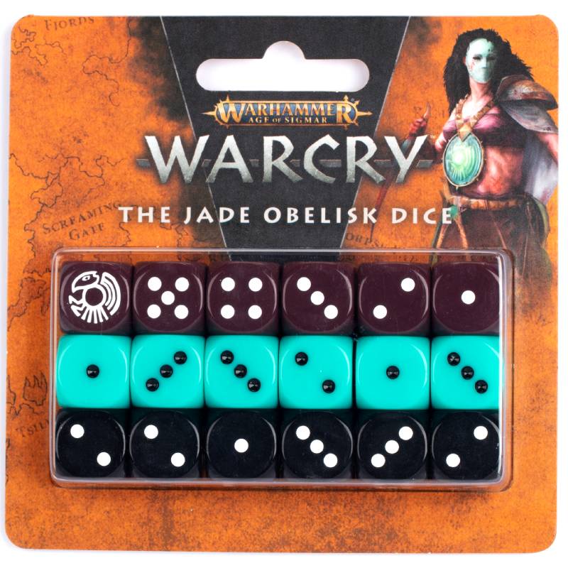 Warcry Dice: The Jade Obelisk ( 111-22 )