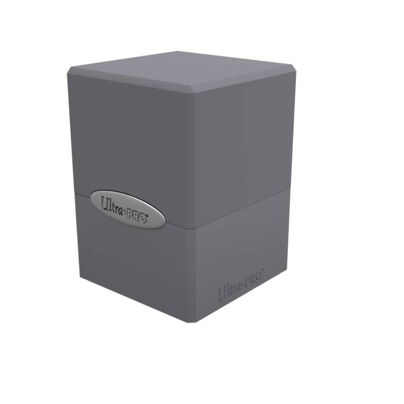 Deck Box: Smoke gray Satin Cube (100ct)