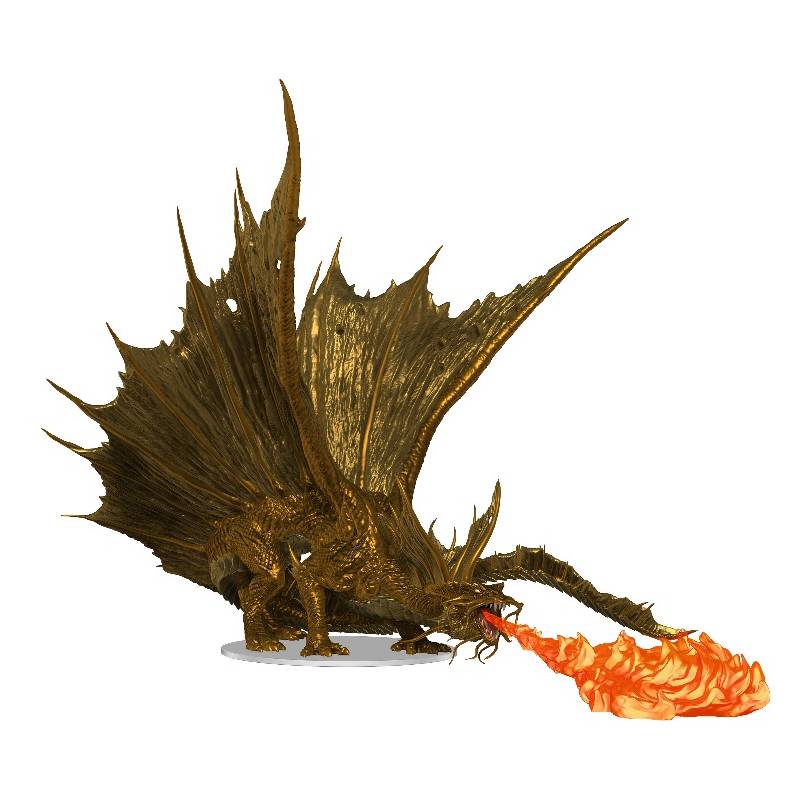 D&D Premium Figures - Adult Gold Dragon ( 96116 )