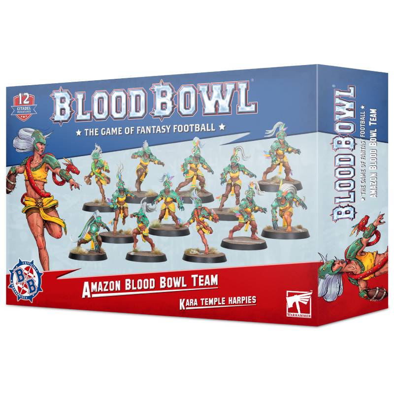 Blood Bowl Team - Amazon: Kara Temple Harpies ( 202-26 )