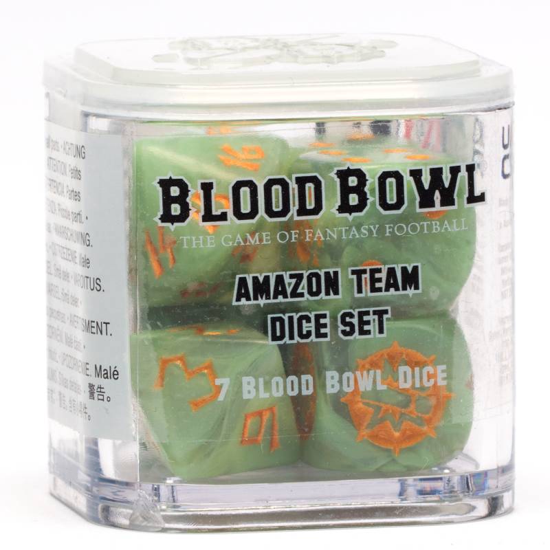 Blood Bowl Dice - Amazon Team ( 202-25 )