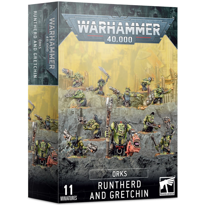 Orks Runtherd and Gretchin ( 50-16 )