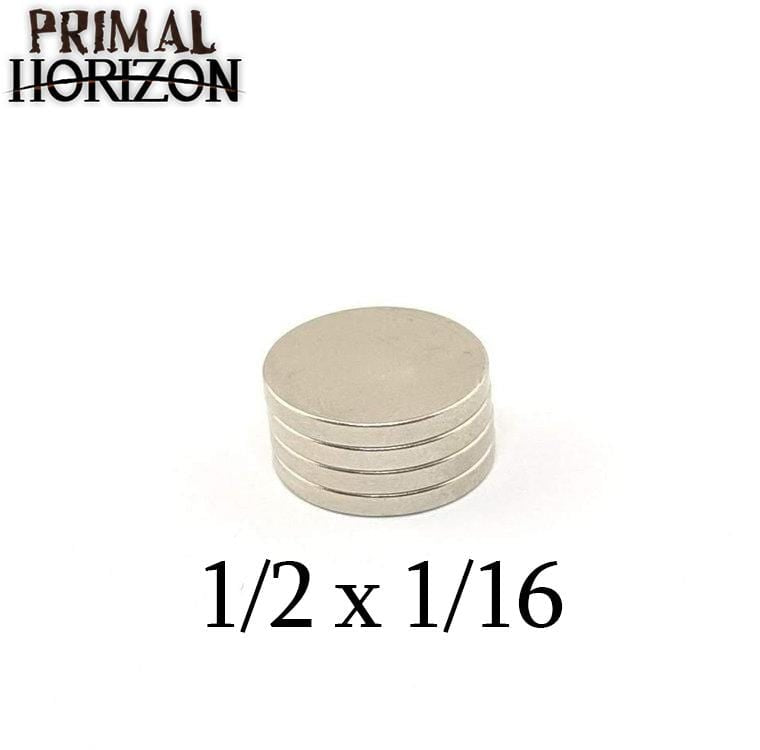 Primal Horizon Magnets - 1/2" x 1/16" Magnets (4)