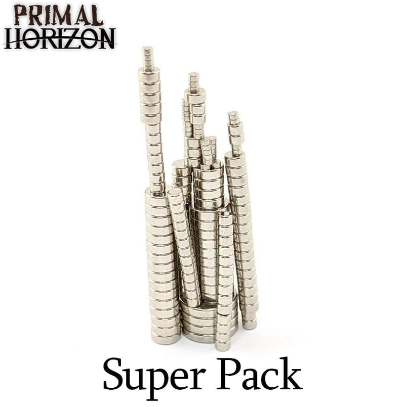 Primal Horizon Magnets - Magnet Super Pack (154CT, 6 SIZES)