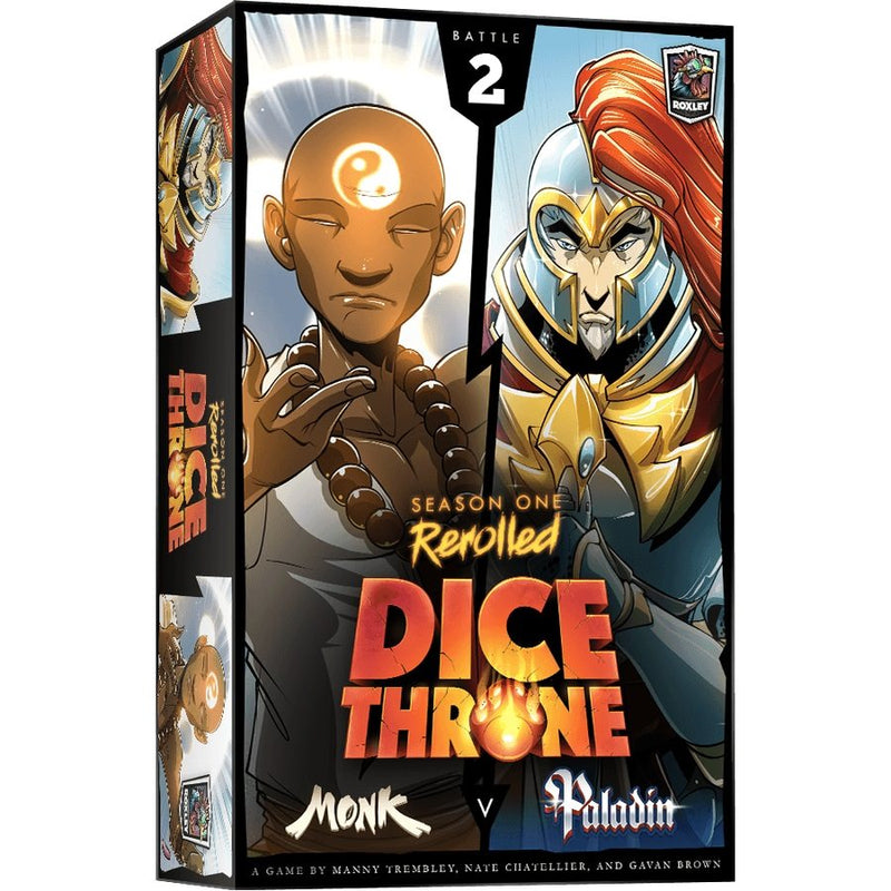 Dice Throne: Season One: Monk vs Paladin