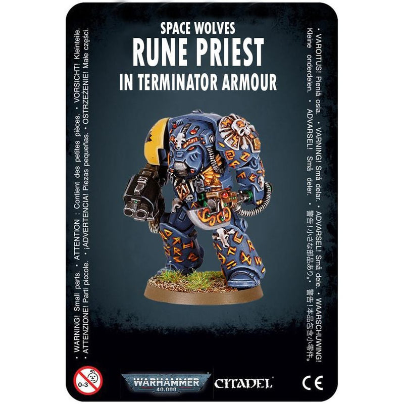 Space Wolves Rune Priest in Terminator Armour ( 1031-N )