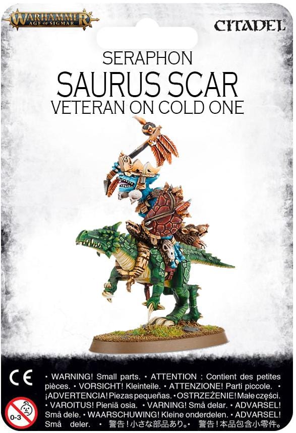 Seraphon Saurus Scar Veteran on Cold One ( 8064-W )