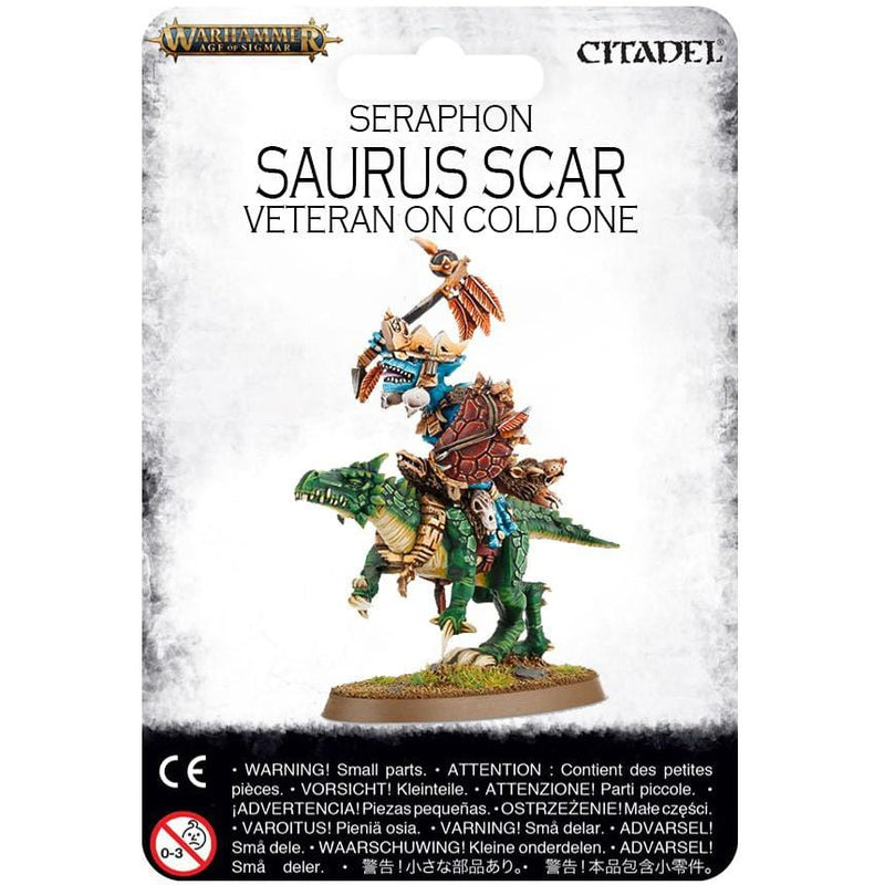 Seraphon Saurus Scar Veteran on Cold One ( 8064-W ) - Used