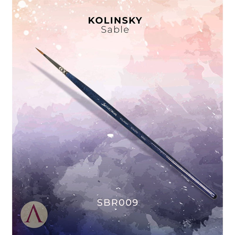 Scalecolor Brush Miniatures Basic Kolinsky Sable N.1 ( SBR-009 )