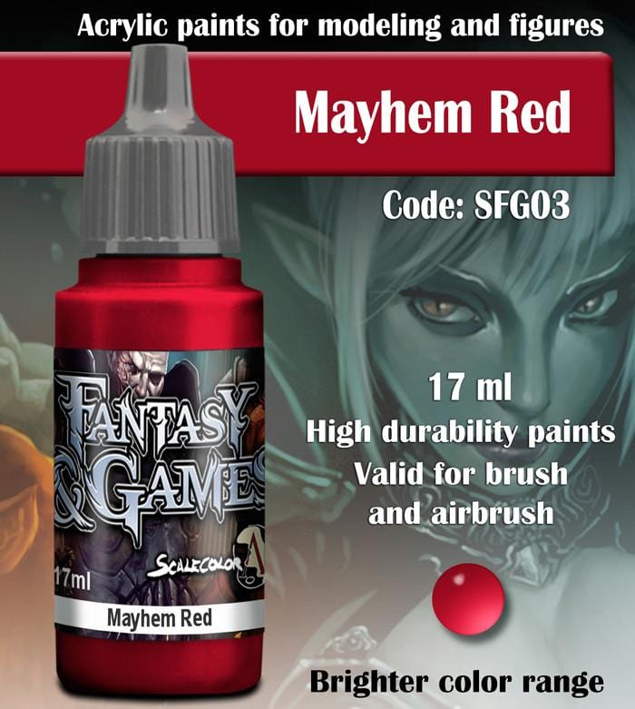 Fantasy & Game - Mayhem Red ( SFG03 )