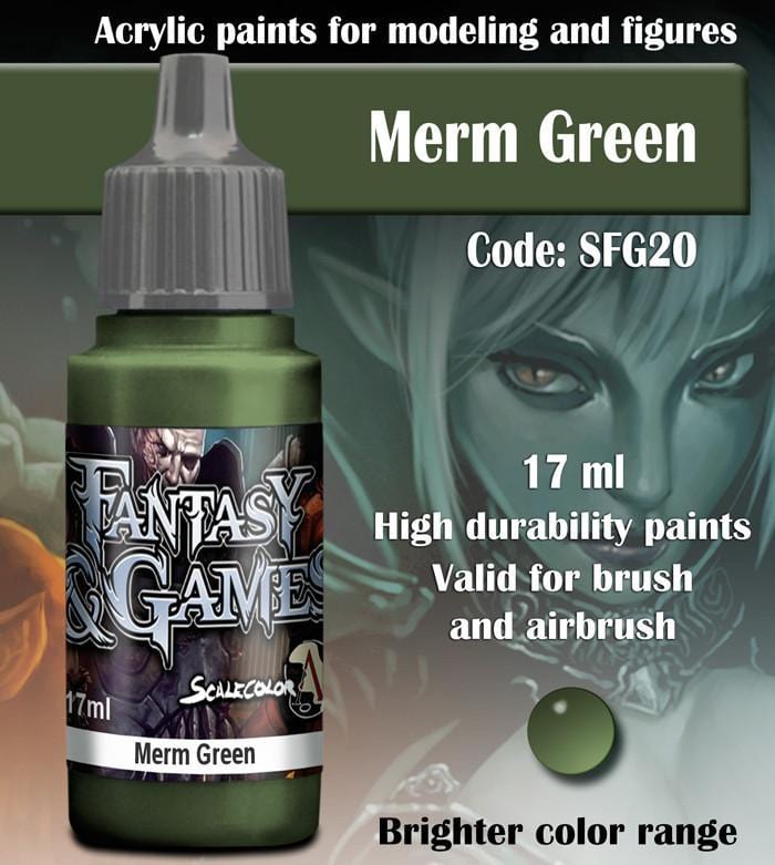 Fantasy & Game - Merm Green ( SFG20 )