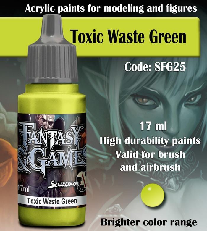 Fantasy & Game - Toxic Waste Green ( SFG25 )