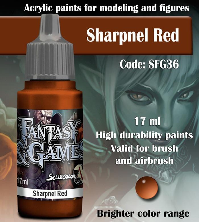 Fantasy & Game - Sharpnel Red ( SFG36 )