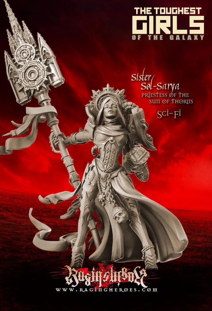 Sister Sol-Sarya, Priestess of the Sun of Thorns ( SM-04 )