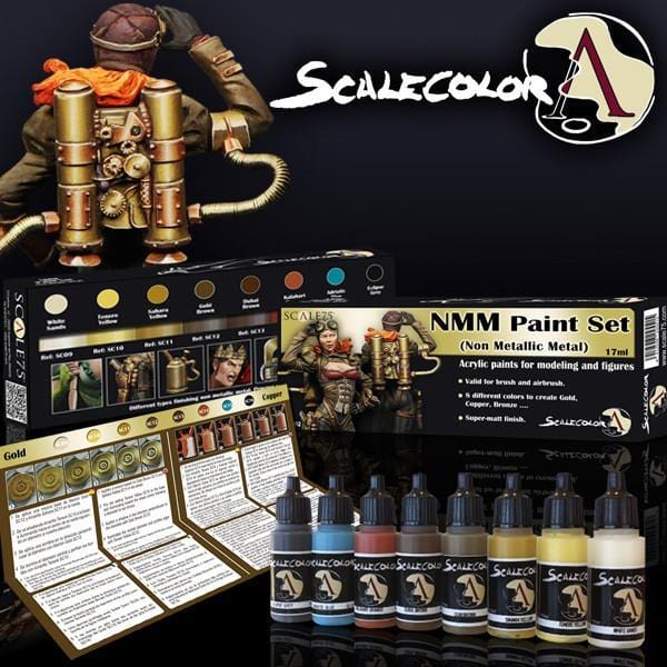 Scalecolor - Gold and Copper NMM Paint Set ( SSE-002 )