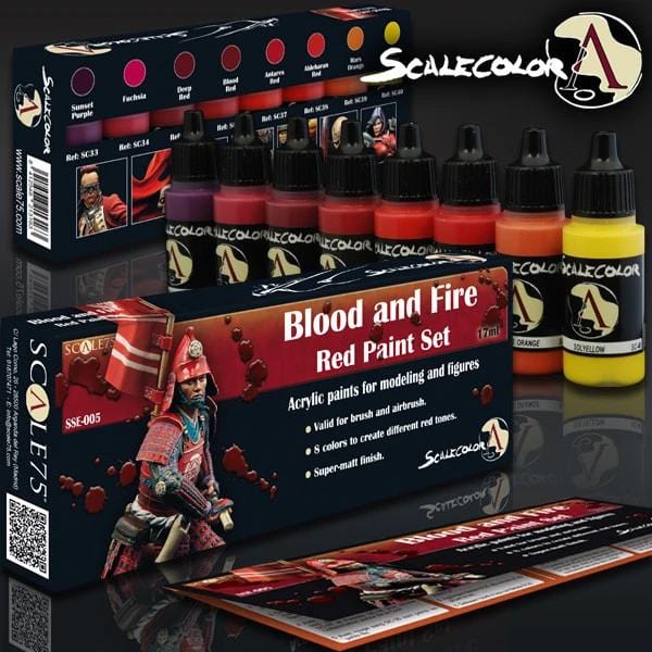 Scalecolor - Blood and Fire Red ( SSE-005 )