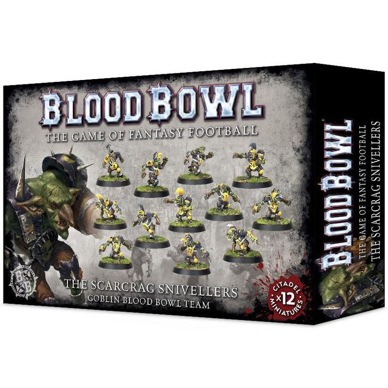 Blood Bowl Team - The Scarcrag Snivellers : Goblin ( 200-27 ) - Used