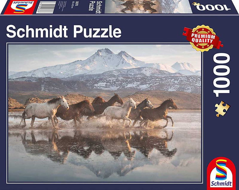 Schmidt Puzzle 1000 Horses in Cappadocia