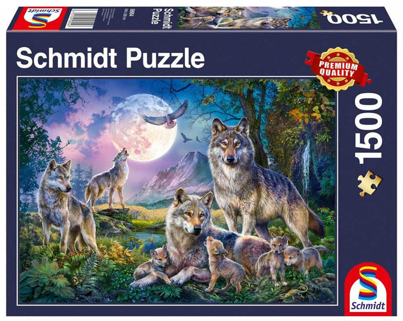Schmidt Puzzle 1500 Wolves