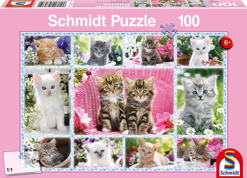 Schmidt Puzzle Child 100 Kittens