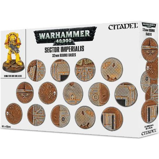 Citadel Sector Imperialis Round Bases 32mm ( 66-91 )