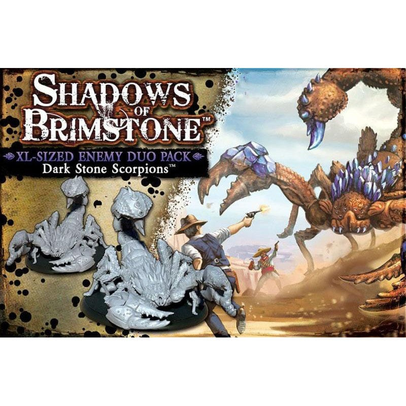 Shadows of Brimstone: Dark Stone Scorpion XL Sized Enemy Pack